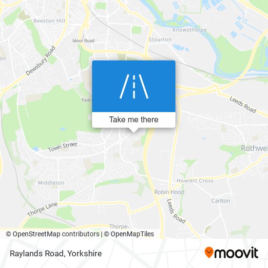 Raylands Road map