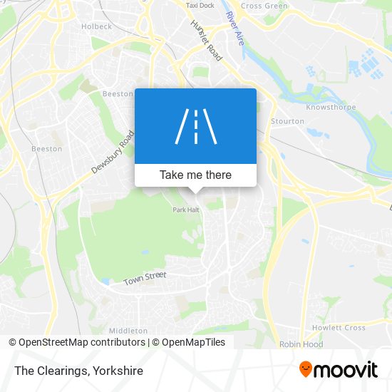 The Clearings map