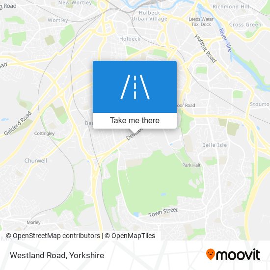 Westland Road map