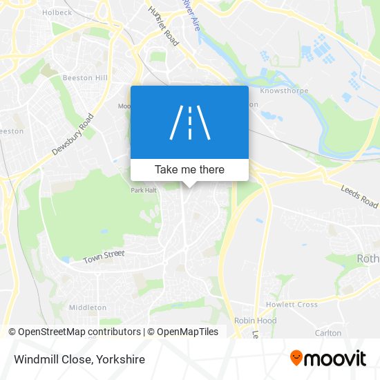 Windmill Close map