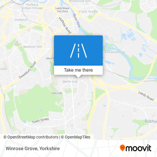 Winrose Grove map