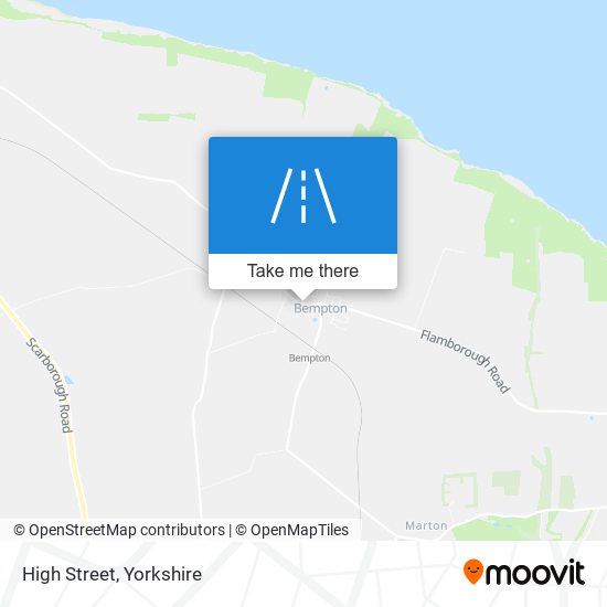 High Street map