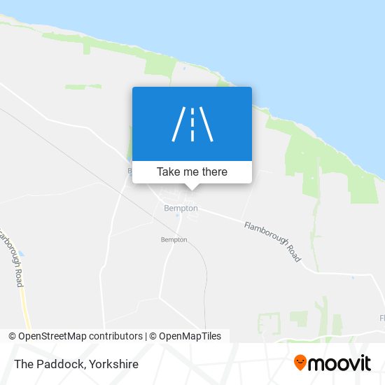 The Paddock map