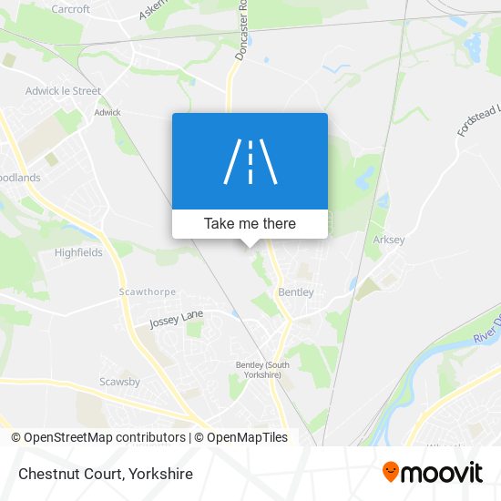 Chestnut Court map