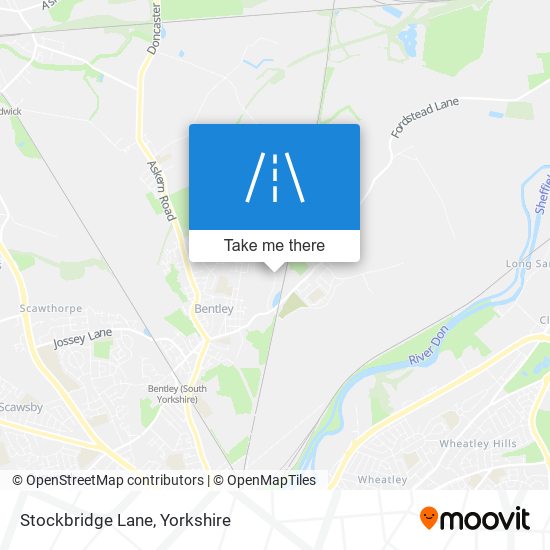 Stockbridge Lane map