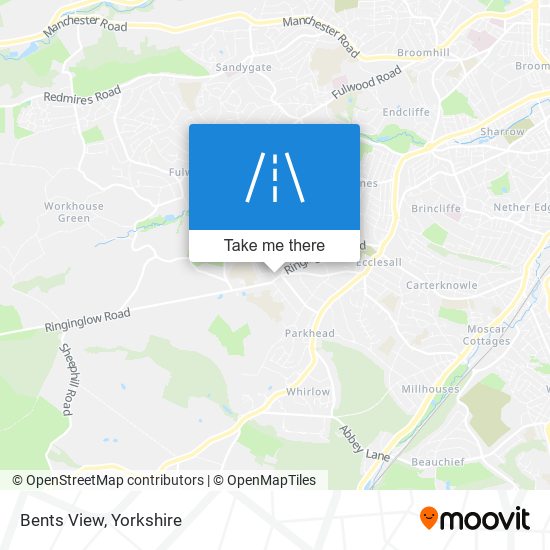 Bents View map
