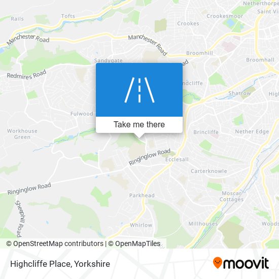 Highcliffe Place map