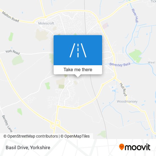 Basil Drive map