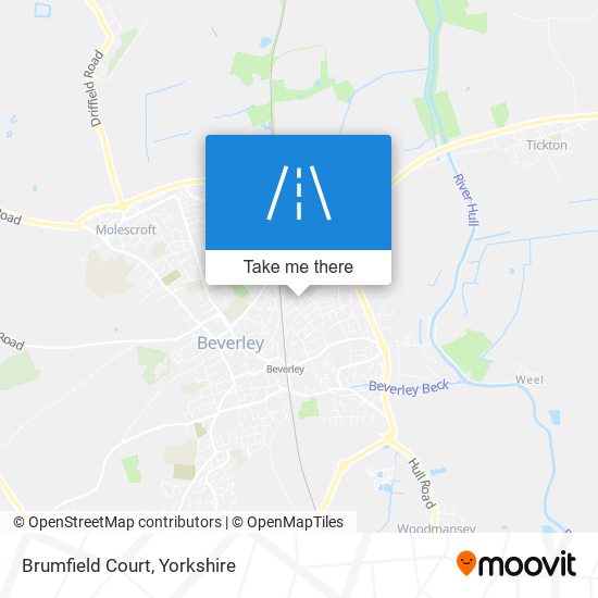 Brumfield Court map