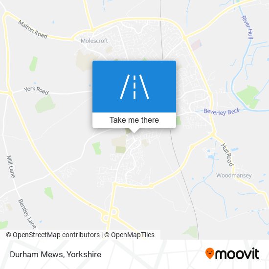 Durham Mews map