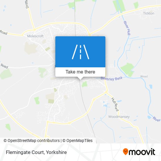Flemingate Court map