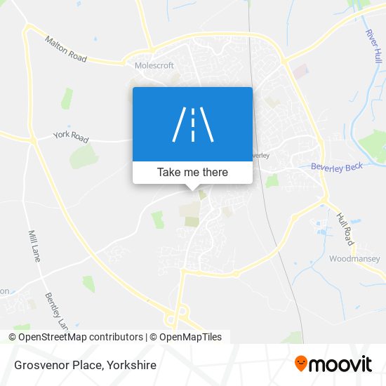 Grosvenor Place map