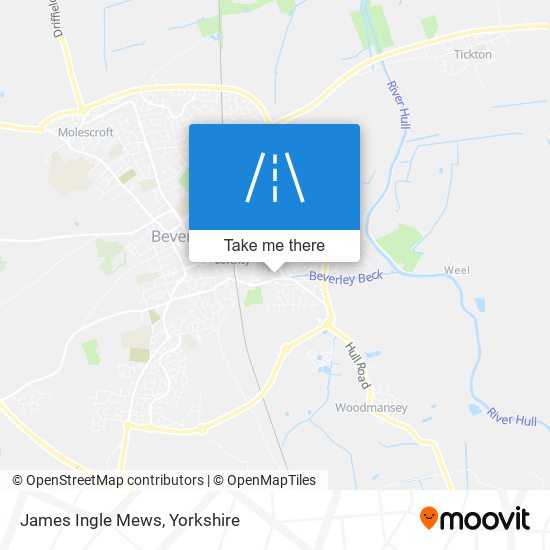 James Ingle Mews map