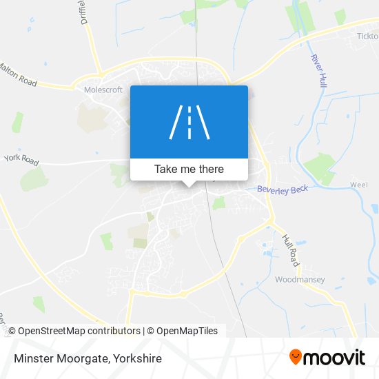 Minster Moorgate map