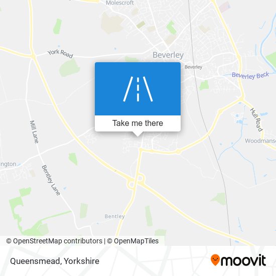 Queensmead map
