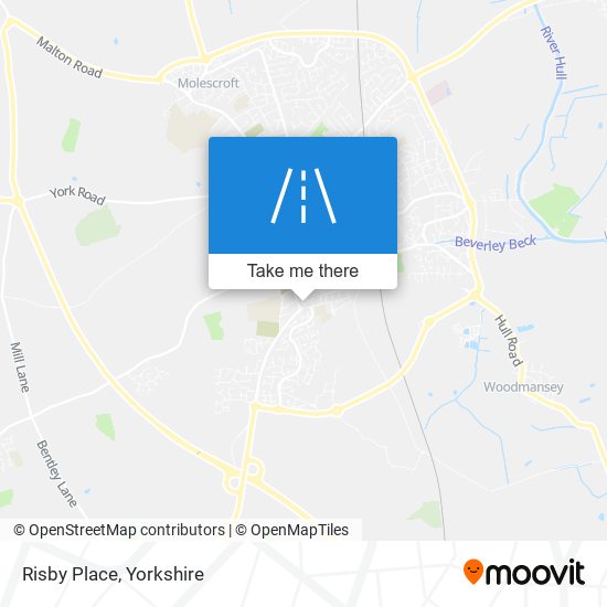 Risby Place map
