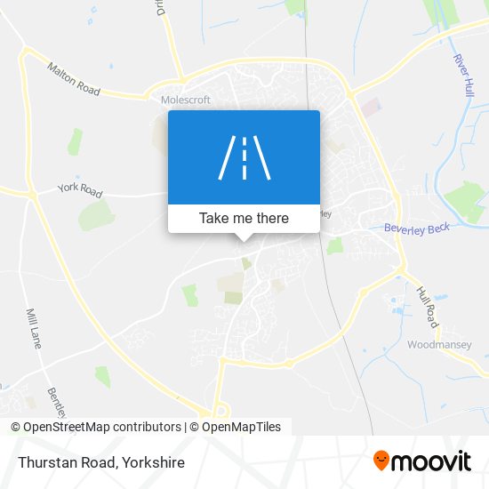 Thurstan Road map