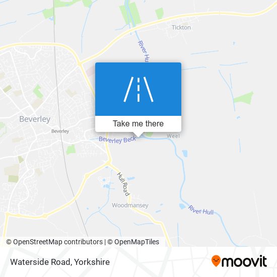 Waterside Road map