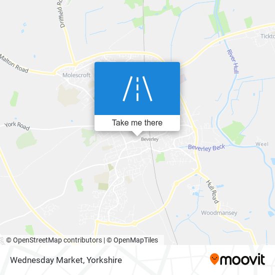 Wednesday Market map