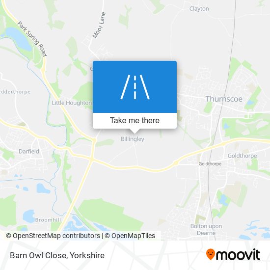 Barn Owl Close map
