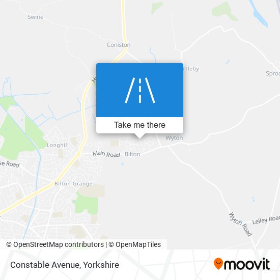 Constable Avenue map
