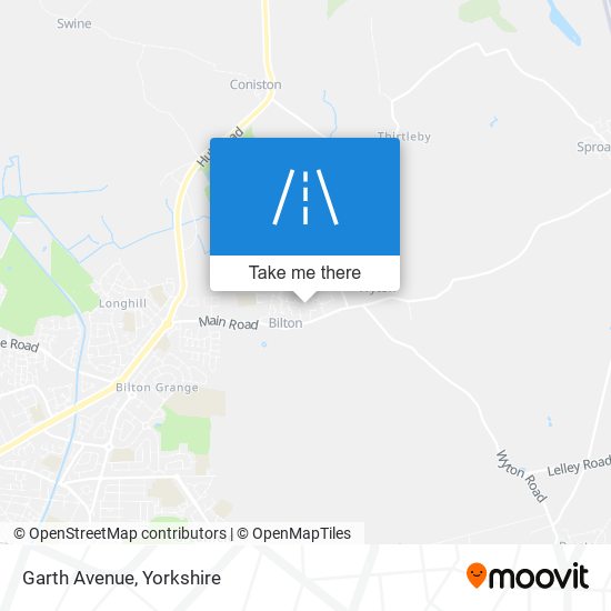 Garth Avenue map