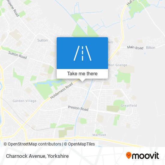Charnock Avenue map