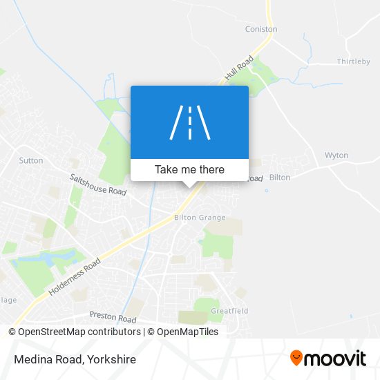 Medina Road map