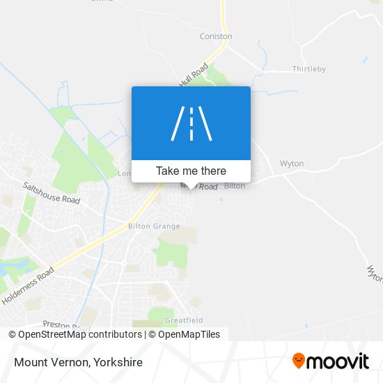 Mount Vernon map