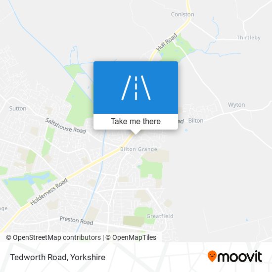 Tedworth Road map