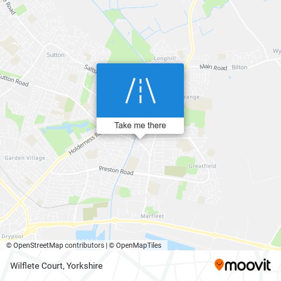 Wilflete Court map