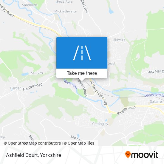 Ashfield Court map