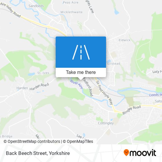 Back Beech Street map