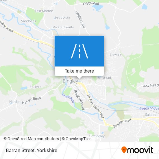 Barran Street map