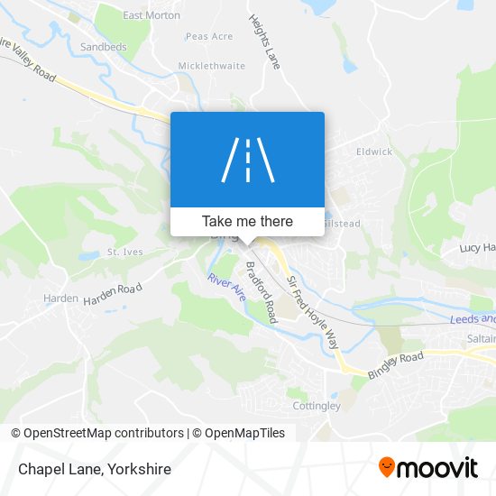 Chapel Lane map