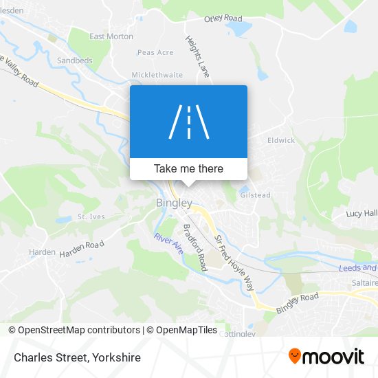 Charles Street map
