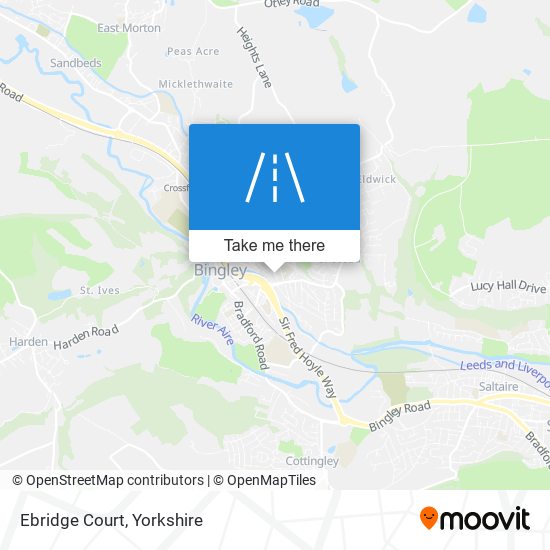 Ebridge Court map