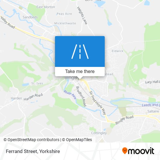Ferrand Street map