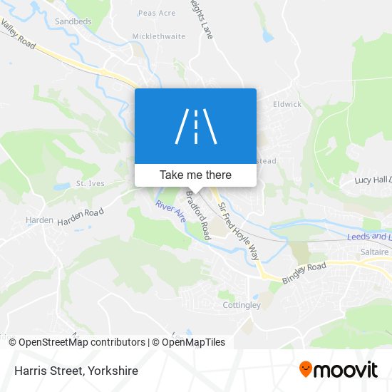 Harris Street map