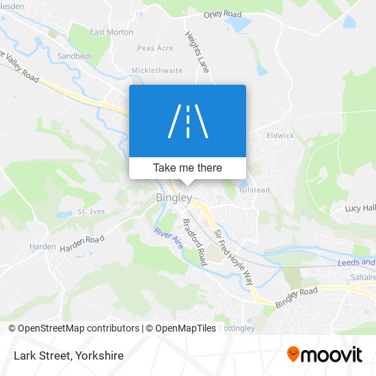 Lark Street map