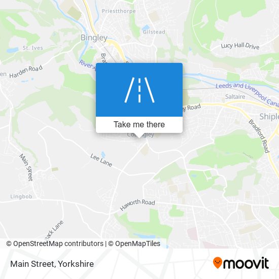 Main Street map