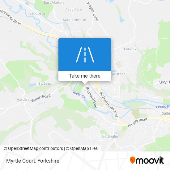 Myrtle Court map