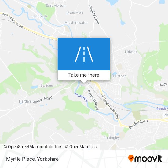 Myrtle Place map