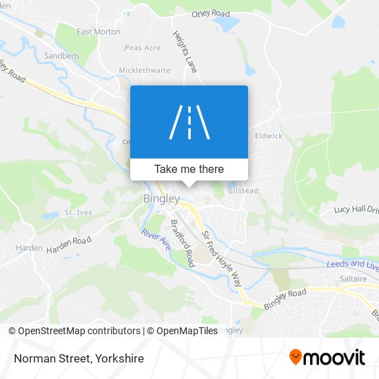 Norman Street map