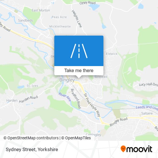 Sydney Street map