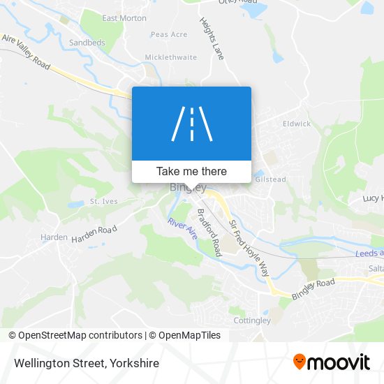 Wellington Street map