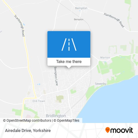 Airedale Drive map