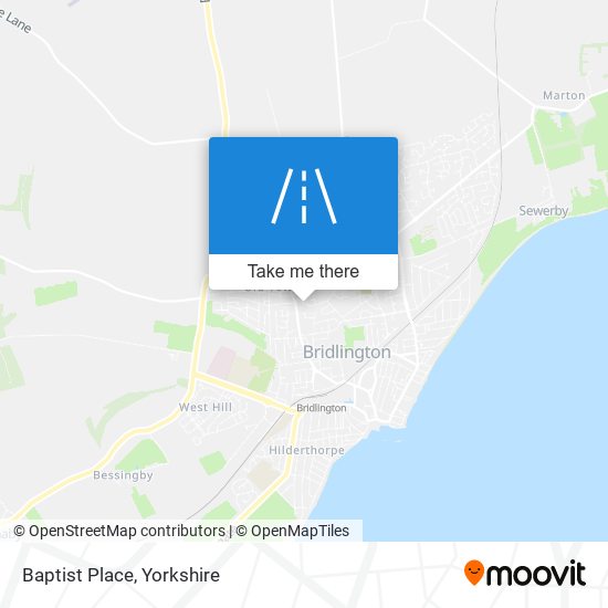 Baptist Place map