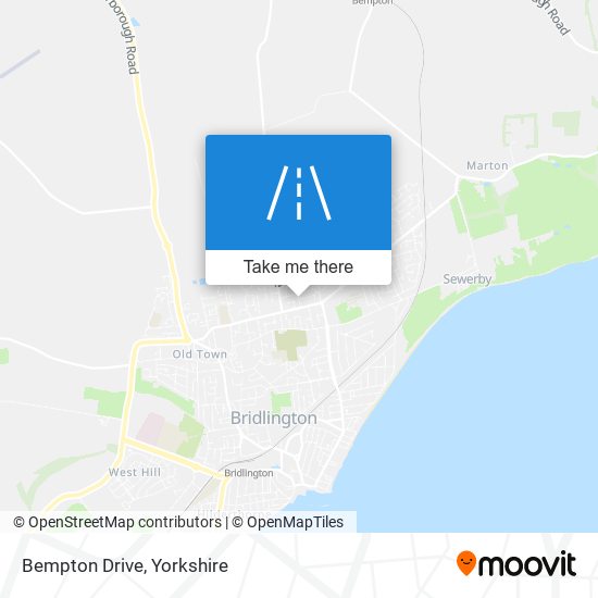 Bempton Drive map