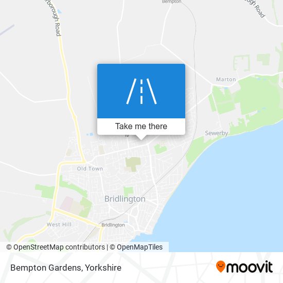 Bempton Gardens map